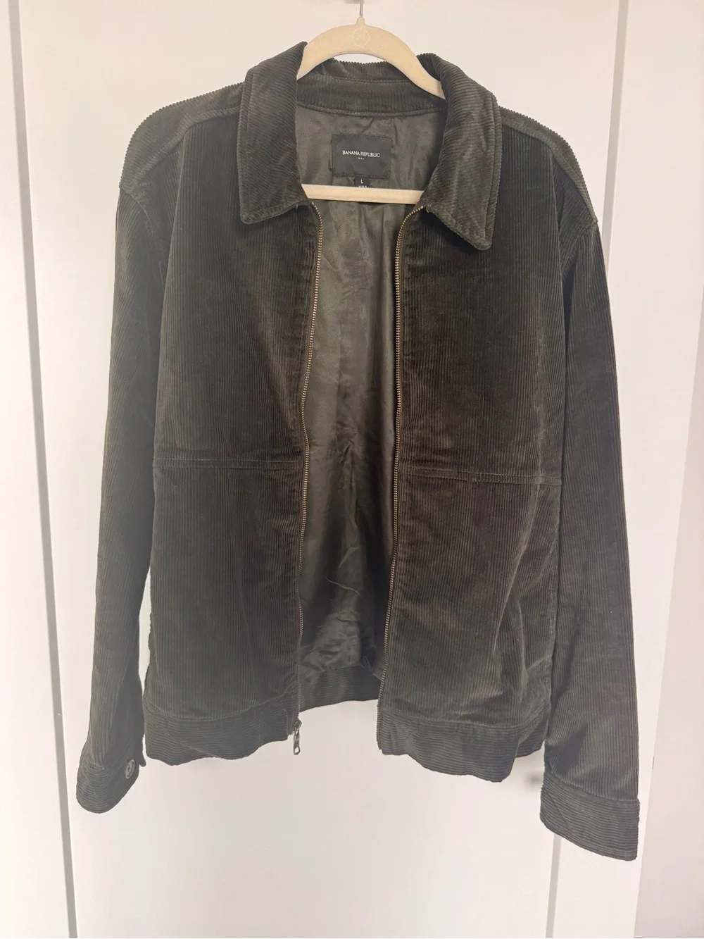 Men's Forest Green Corduroy Jacket